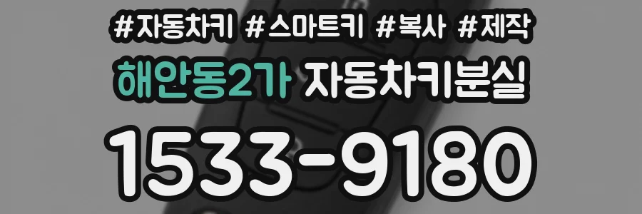 해안동2가 자동차키분실