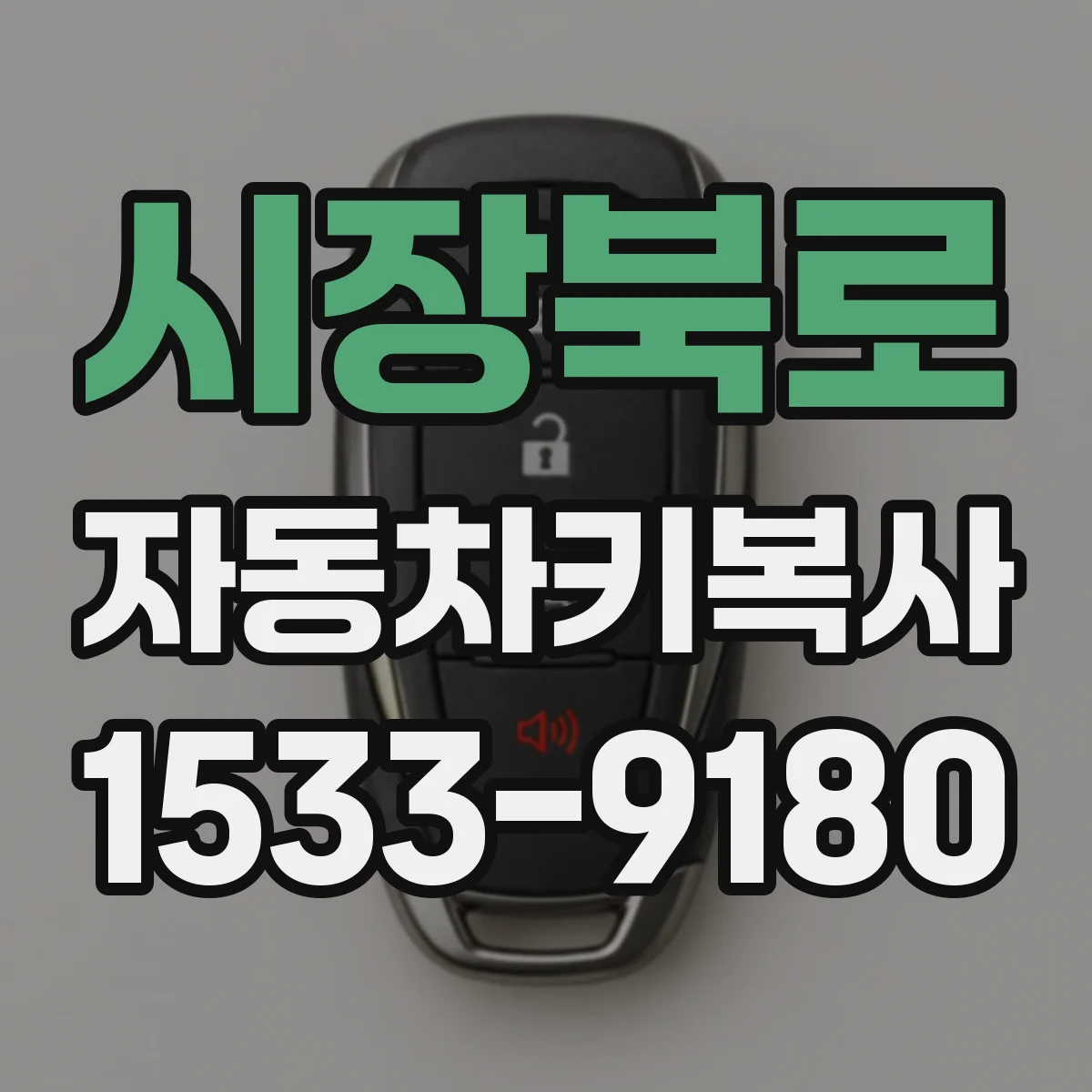 시장북로 자동차키복사