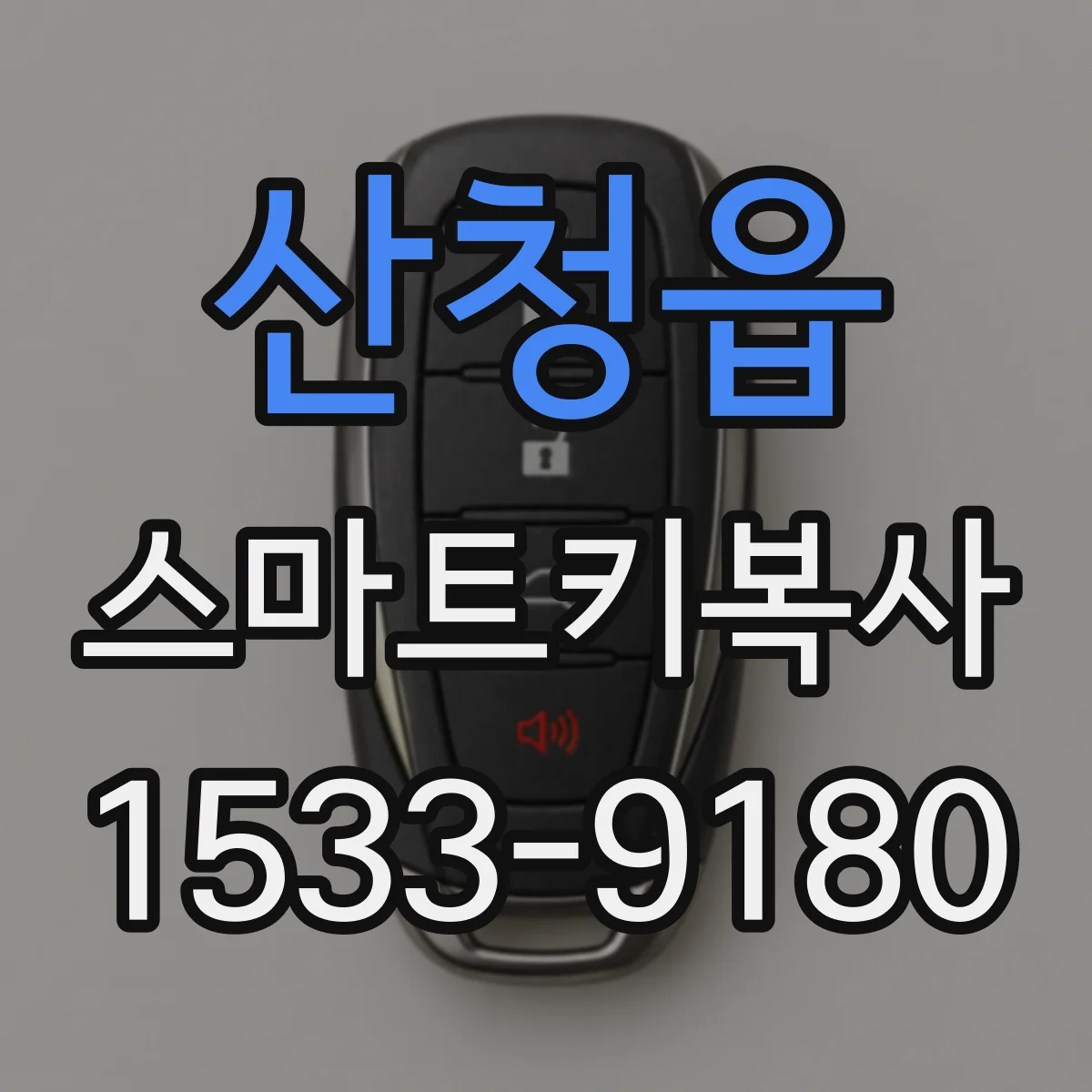 산청읍 스마트키복사