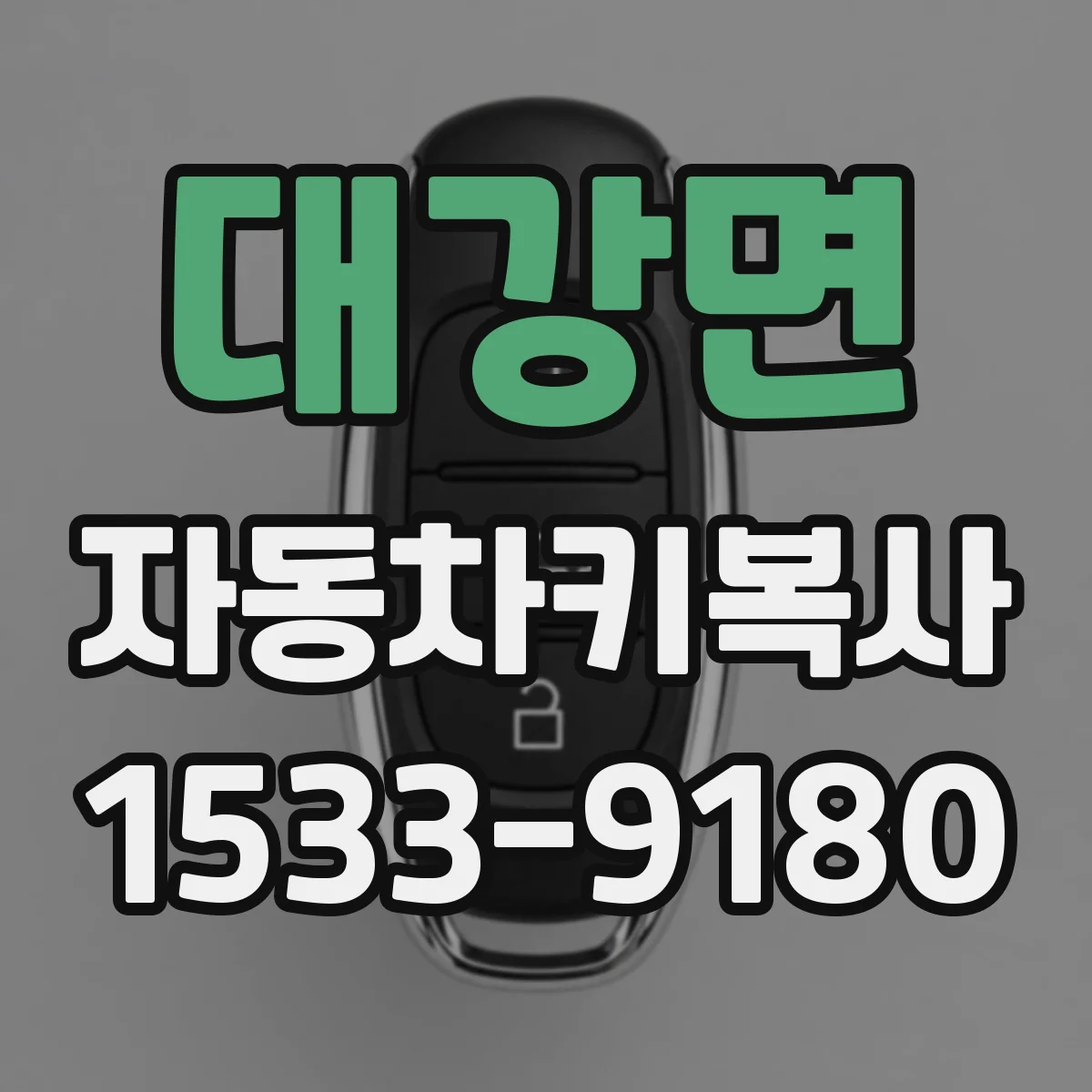 대강면 자동차키복사