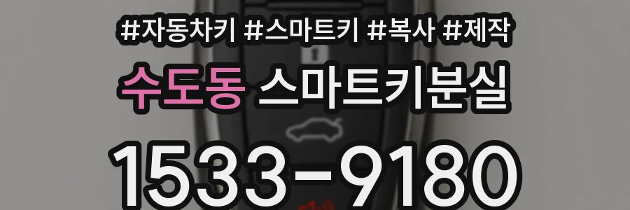 수도동 스마트키분실