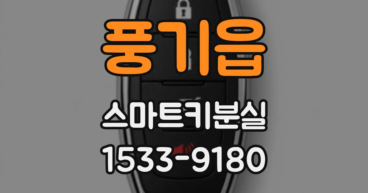 풍기읍 스마트키분실