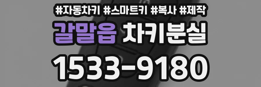 갈말읍 차키분실