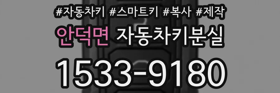 안덕면 자동차키분실