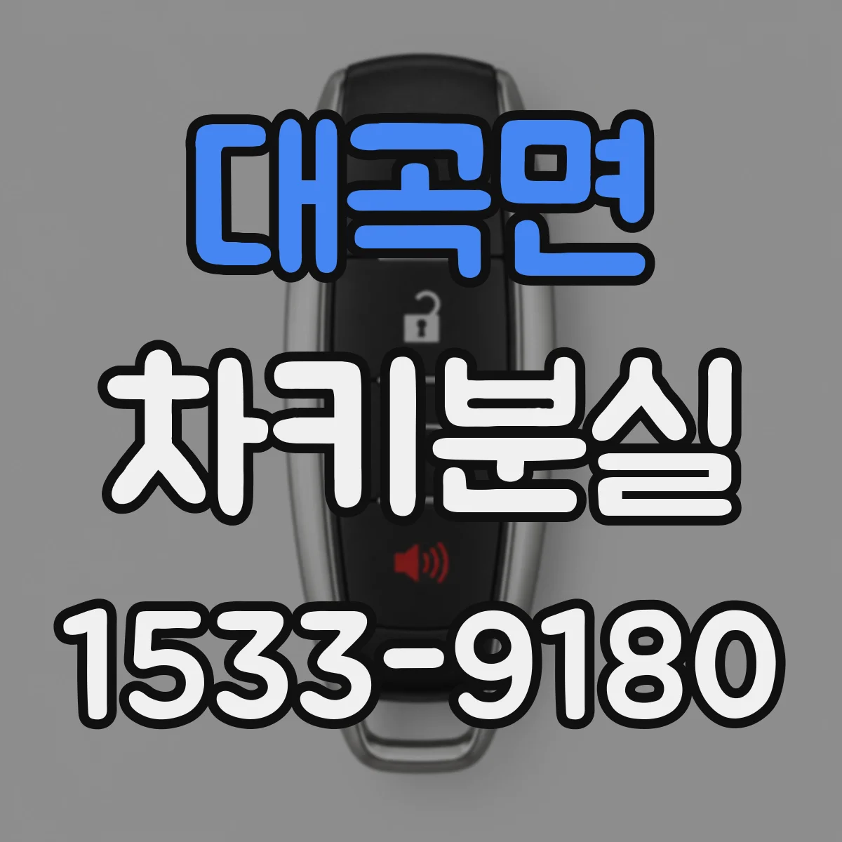 대곡면 차키분실