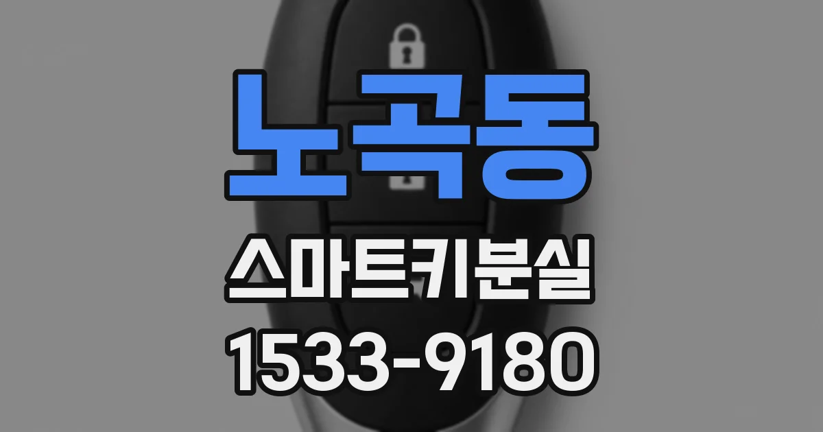 노곡동 스마트키분실
