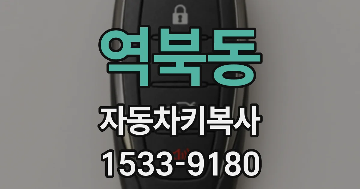 역북동 자동차키복사