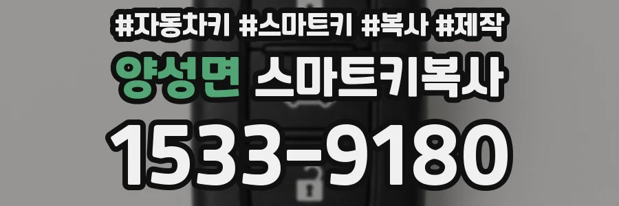 양성면 스마트키복사