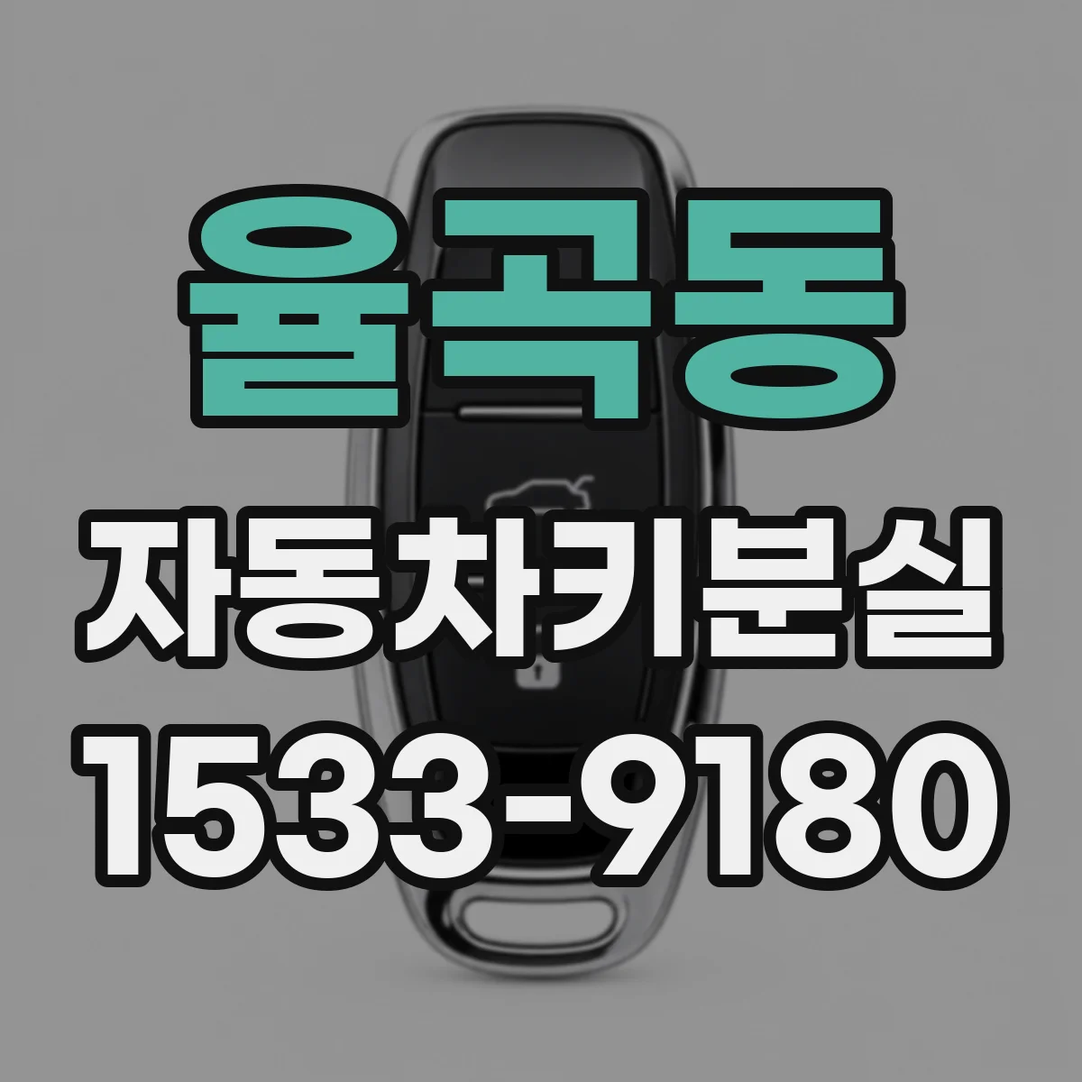 율곡동 자동차키분실