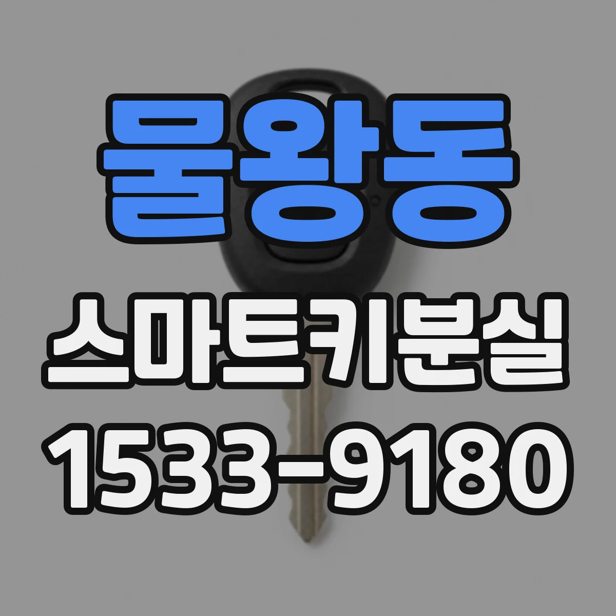 물왕동 스마트키분실