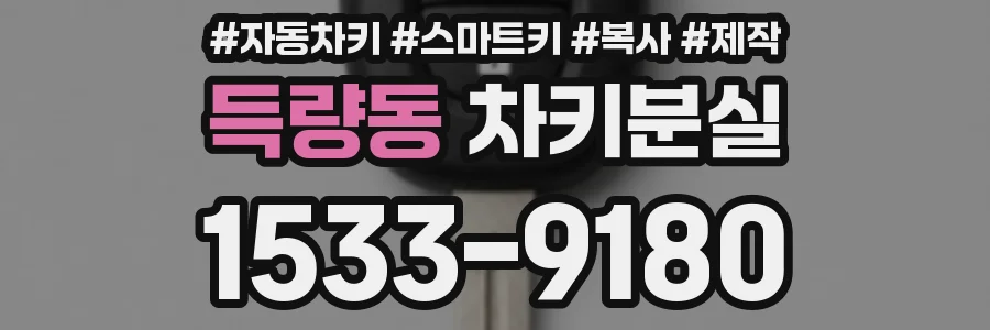 득량동 차키분실