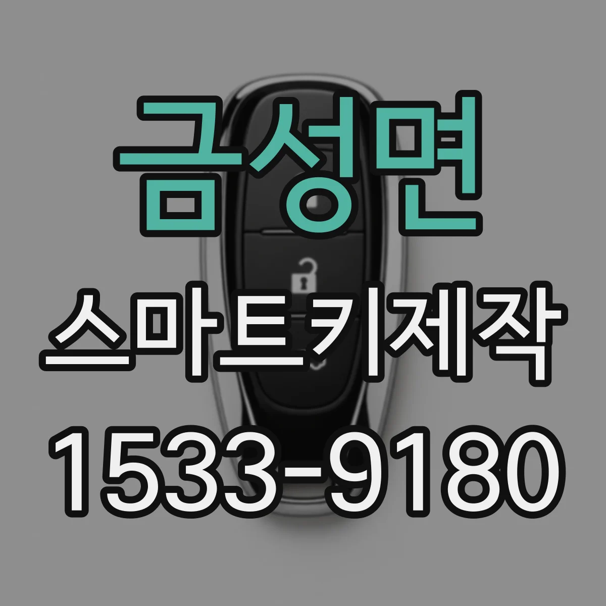 금성면 스마트키제작