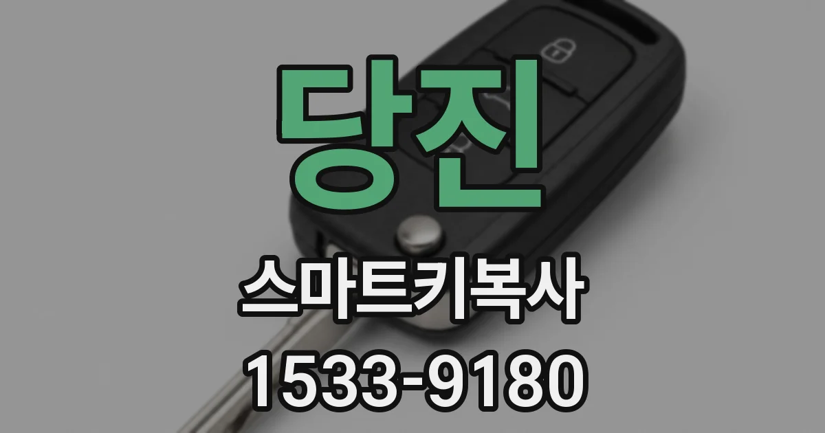 당진 스마트키복사