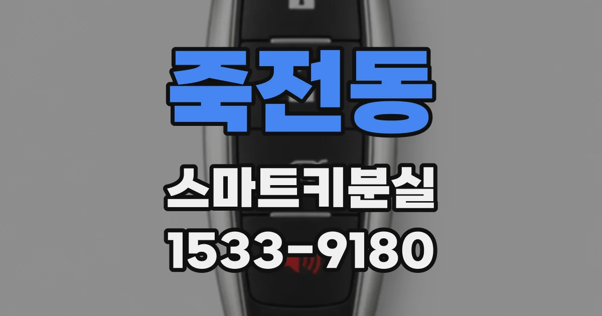죽전동 스마트키분실