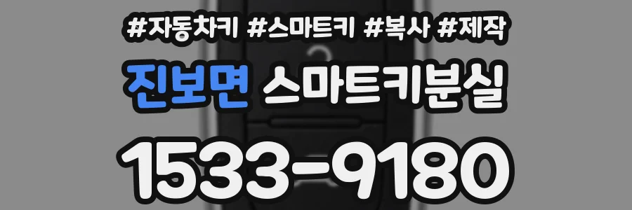 진보면 스마트키분실