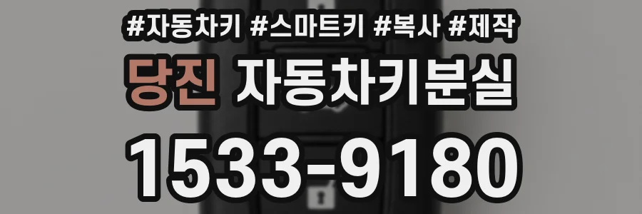 당진 자동차키분실