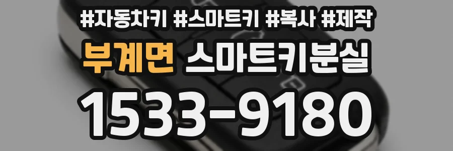 부계면 스마트키분실