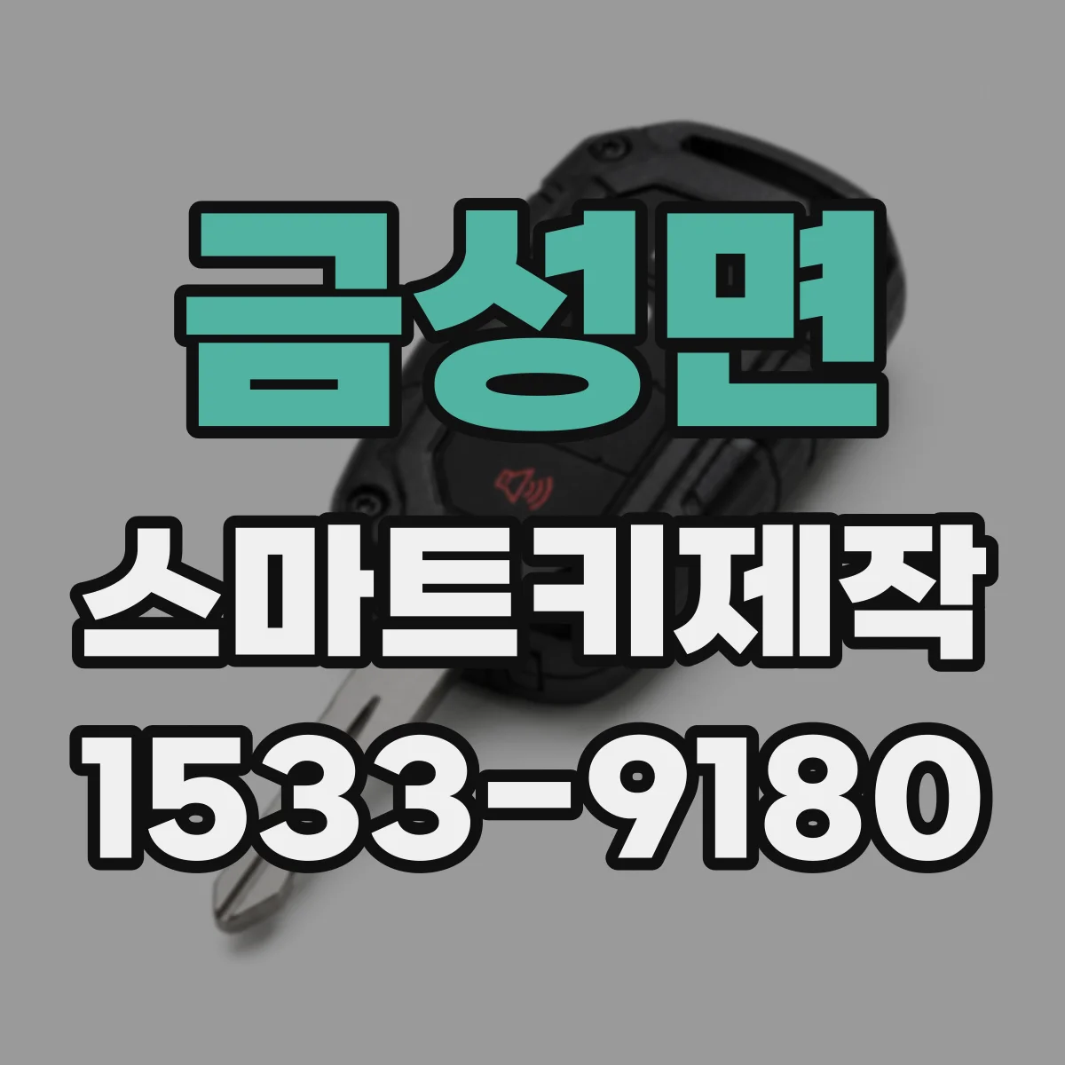 금성면 스마트키제작