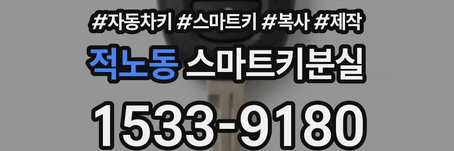 적노동 스마트키분실