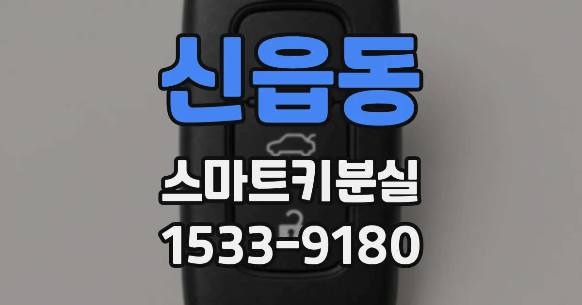 신읍동 스마트키분실
