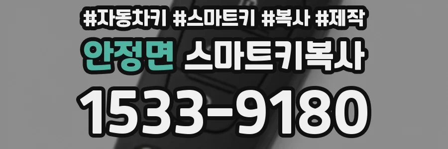 안정면 스마트키복사