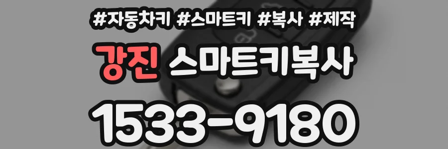 강진 스마트키복사