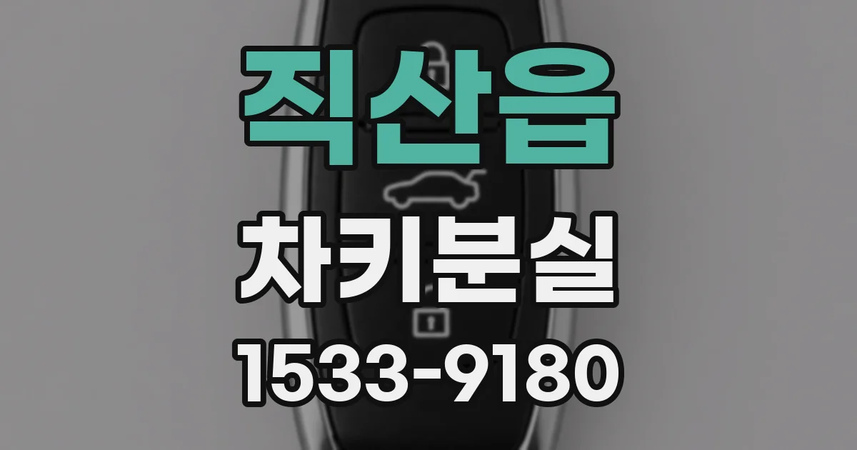 직산읍 차키분실