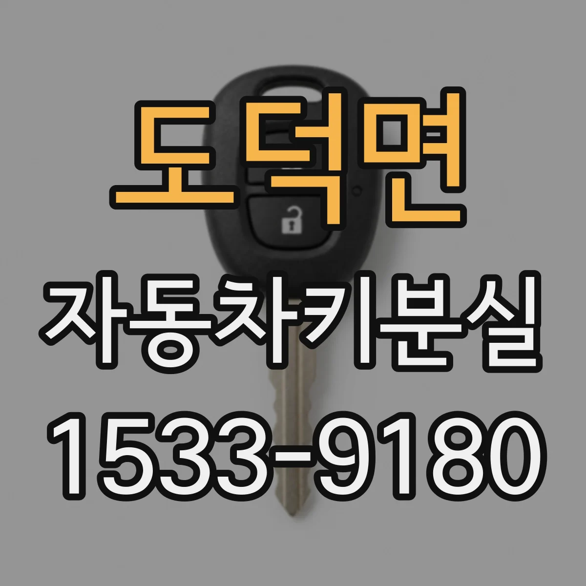 도덕면 자동차키분실