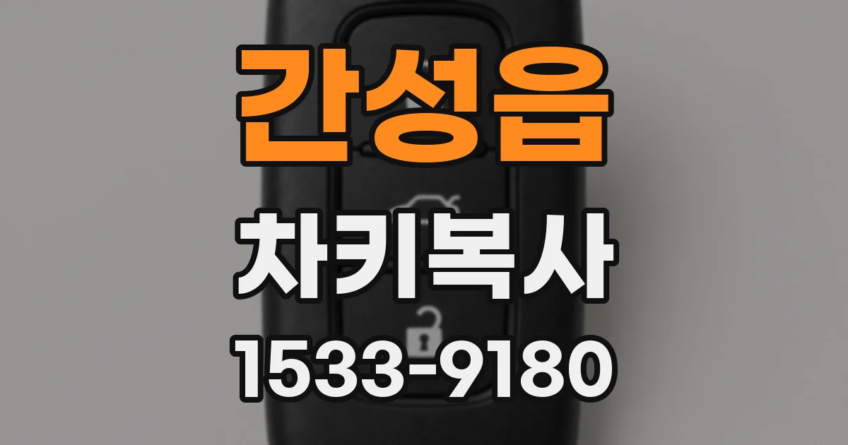 간성읍 차키복사