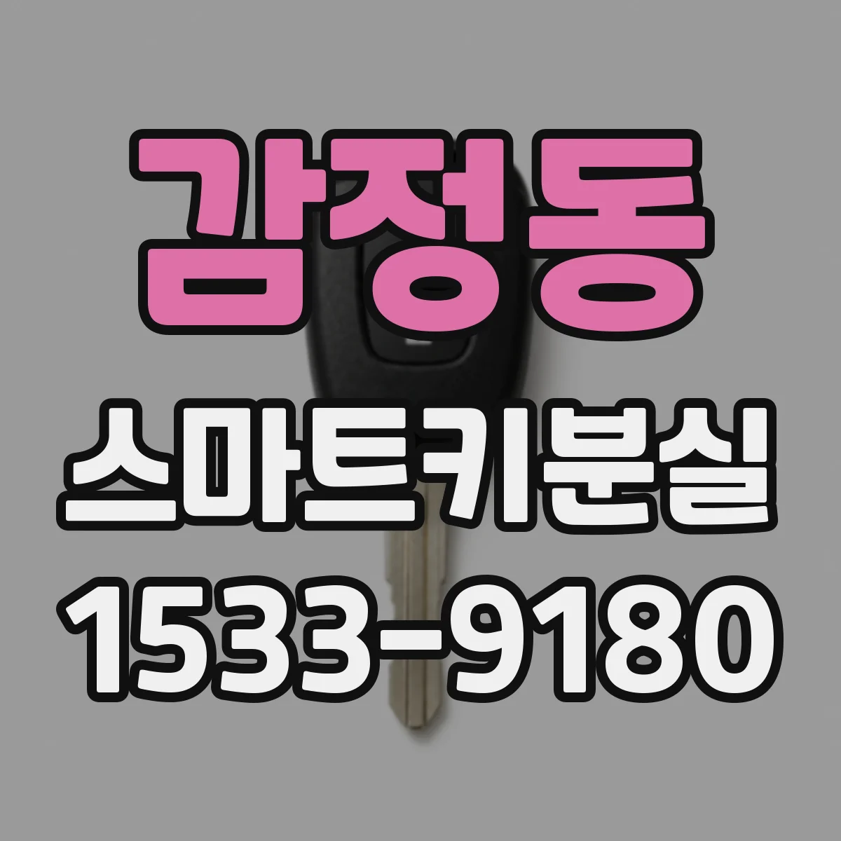 감정동 스마트키분실