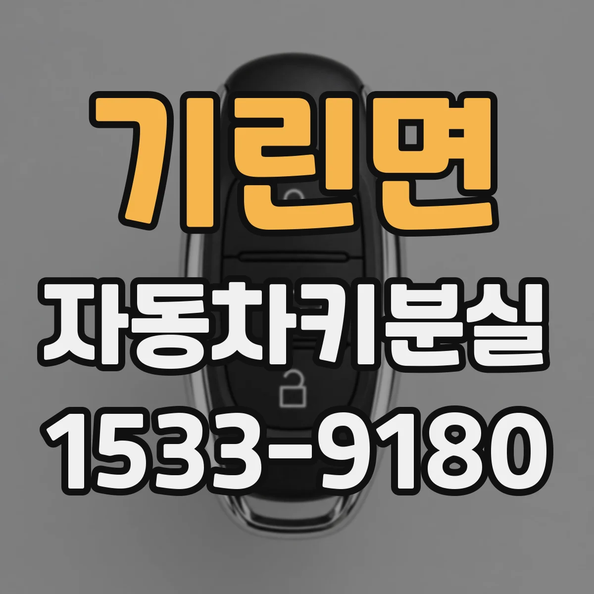 기린면 자동차키분실