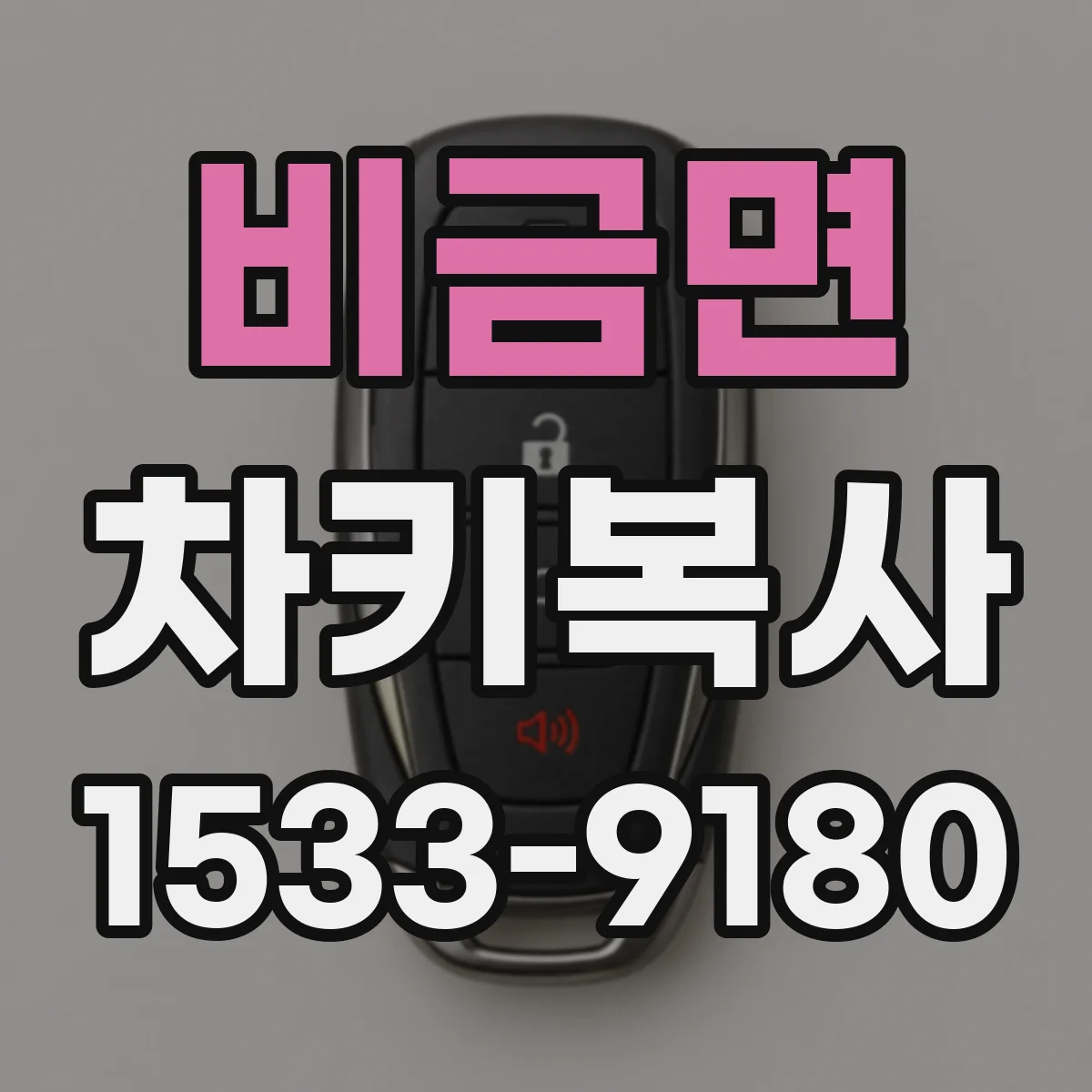 비금면 차키복사