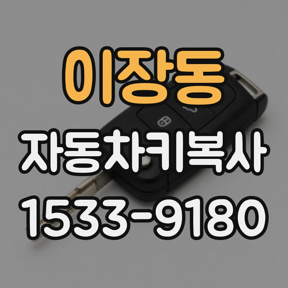 이장동 자동차키복사