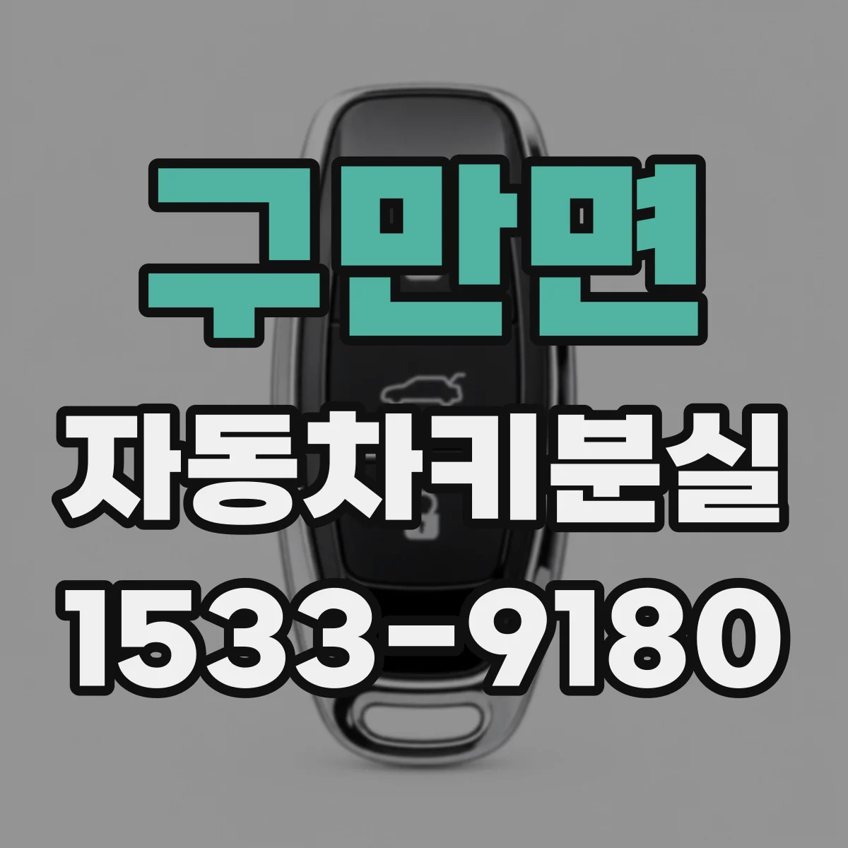 구만면 자동차키분실