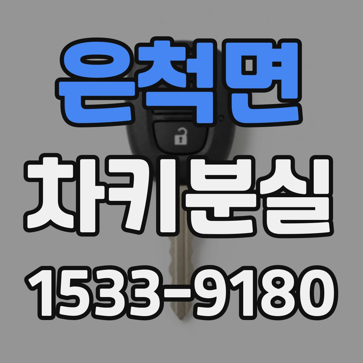 은척면 차키분실