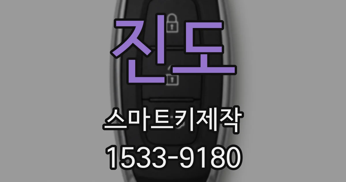 진도 스마트키제작