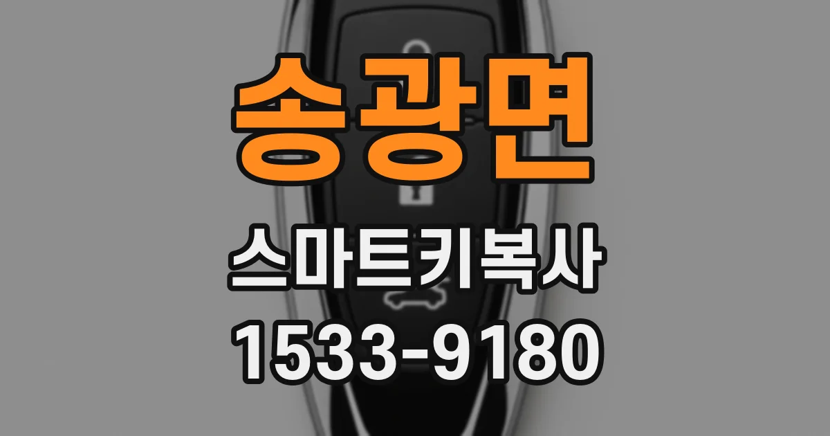 송광면 스마트키복사