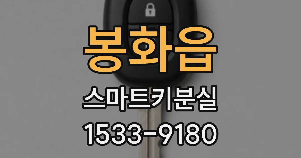 봉화읍 스마트키분실