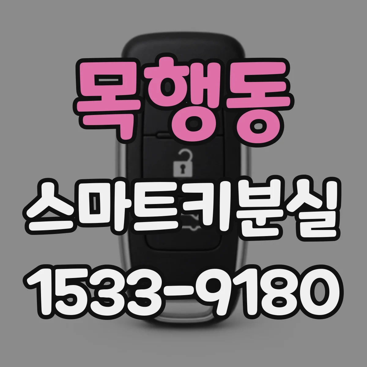 목행동 스마트키분실
