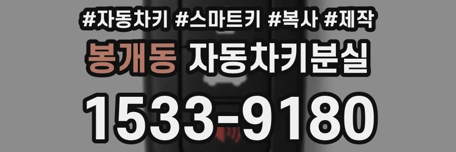 봉개동 자동차키분실