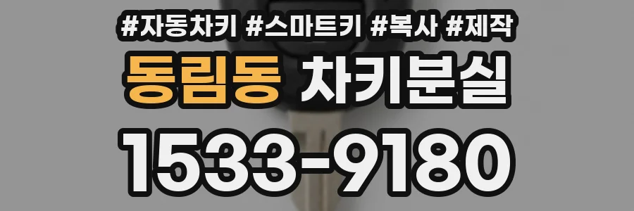 동림동 차키분실