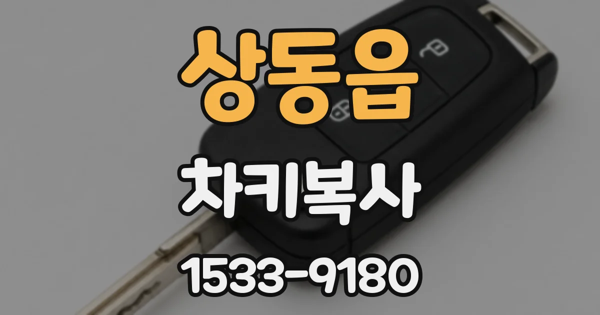 상동읍 차키복사