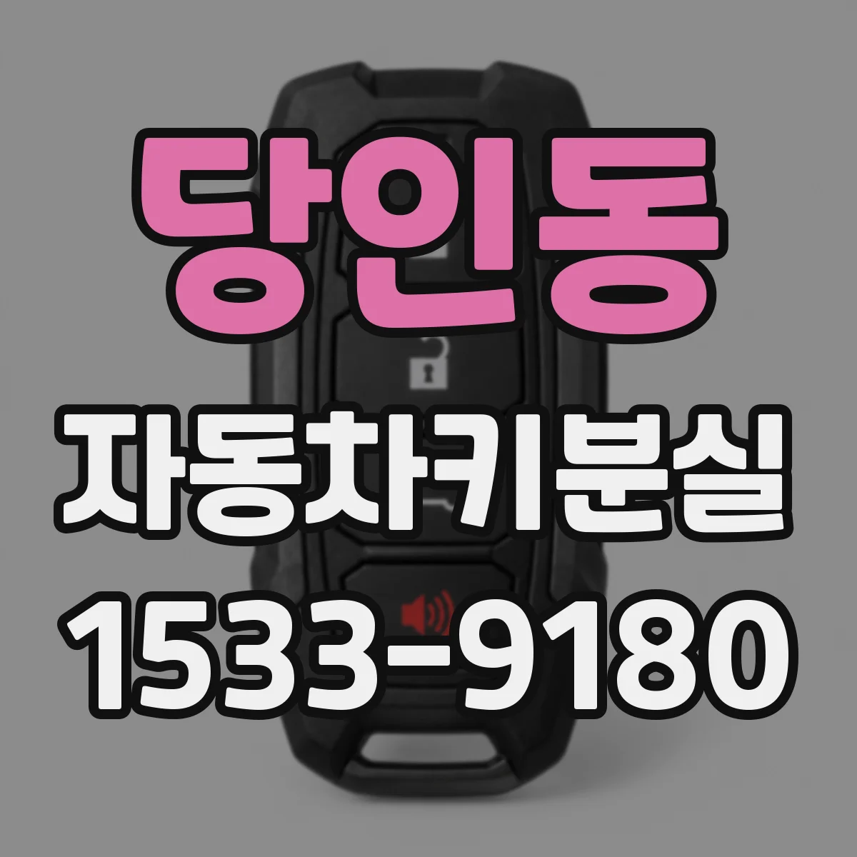 당인동 자동차키분실
