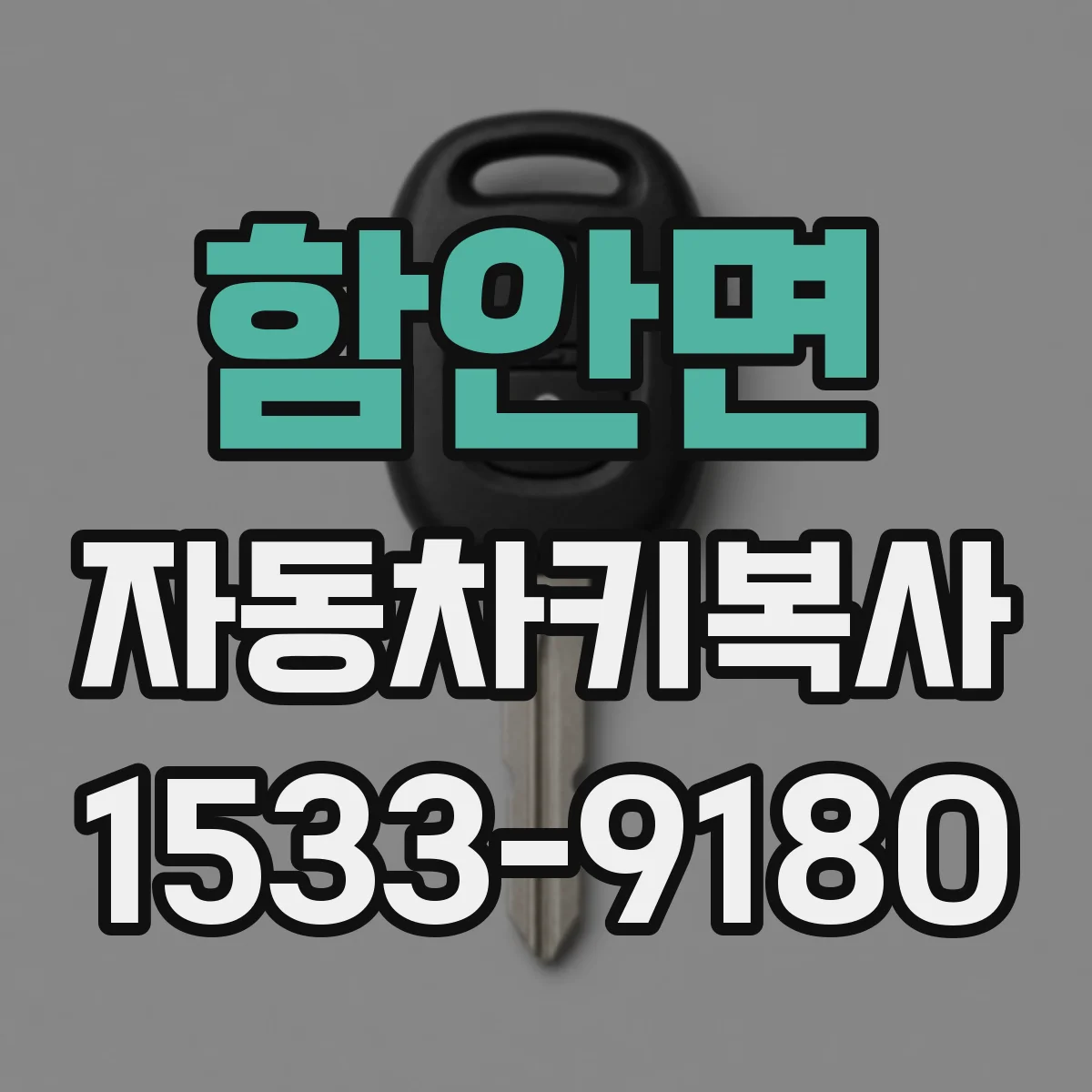 함안면 자동차키복사