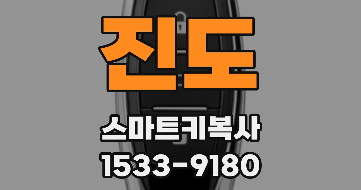 진도 스마트키복사