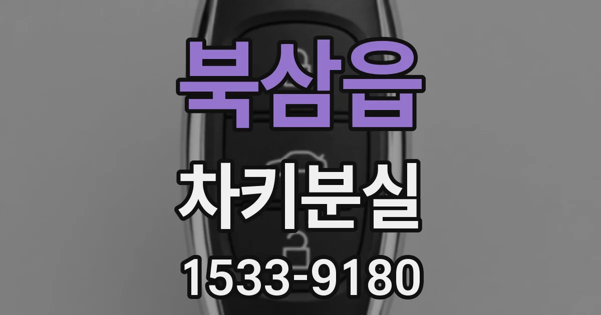 북삼읍 차키분실