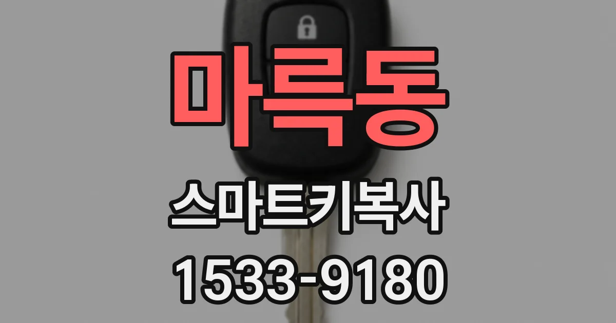 마륵동 스마트키복사