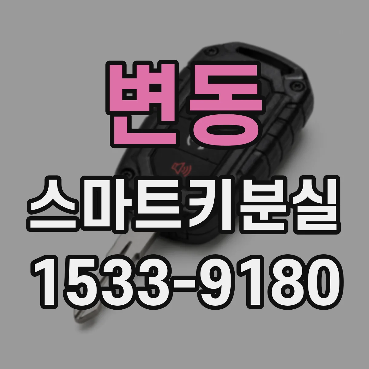 변동 스마트키분실