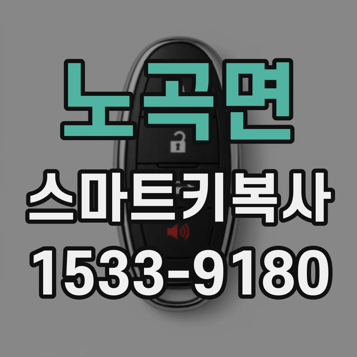 노곡면 스마트키복사