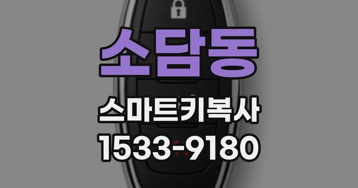 소담동 스마트키복사